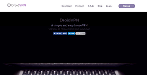 شرح التسجيل في تطبيق droidvpn + أفضل الإعدادات